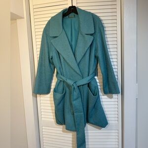 Diane Von Furstenberg Wrap Coat